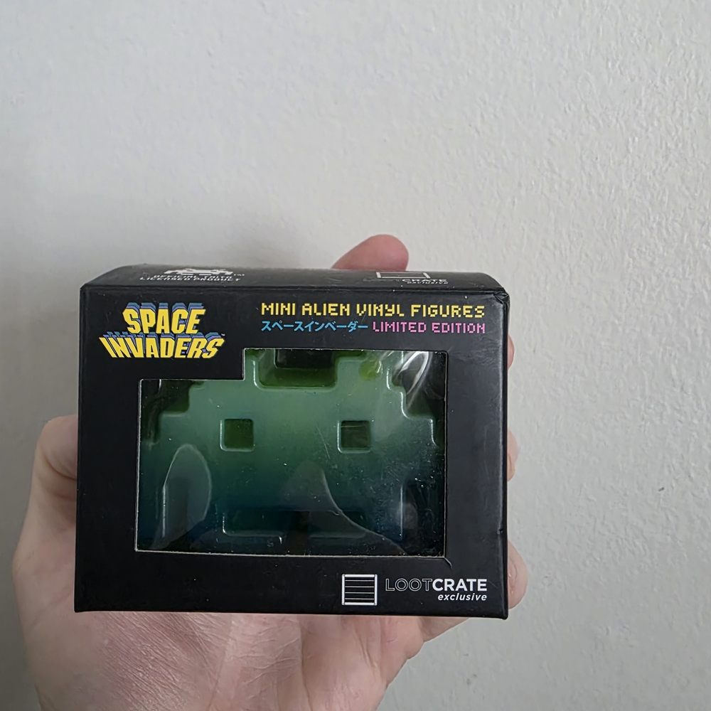 Space Invaders Mini Alien Vinyl Figure
